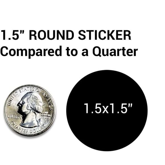 Adhesive stickers 100pcs    - Picture 4 of 4